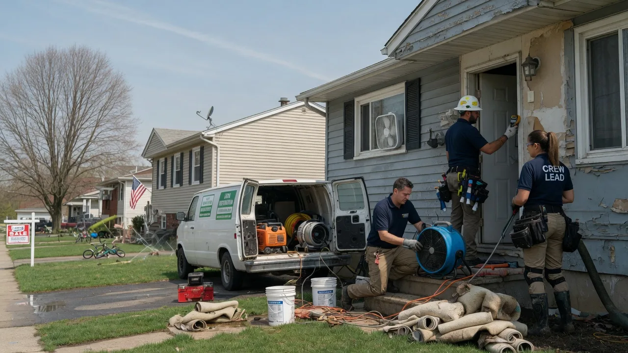 Flood Cleanup in Kingsville, OH near me